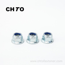 ISO 7043 Grade 12 zinc plated Nylon Insert hexagon nuts